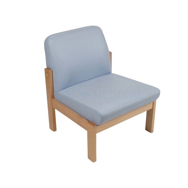 Blue  Low Back Chair